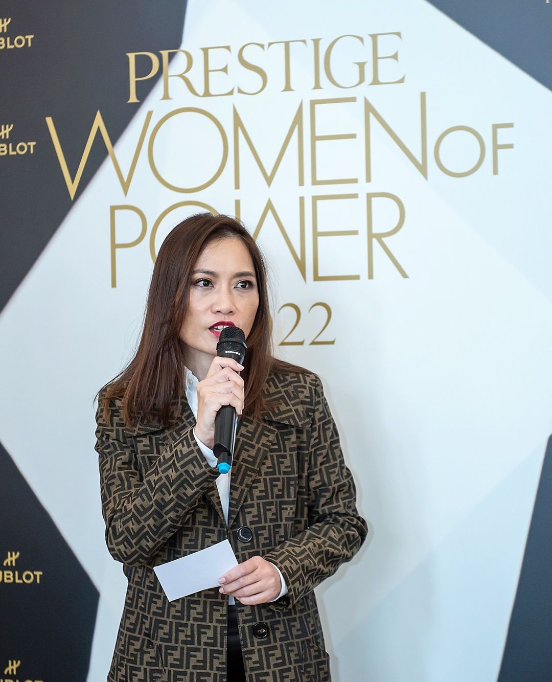 Lena Kwek gives welcome speech