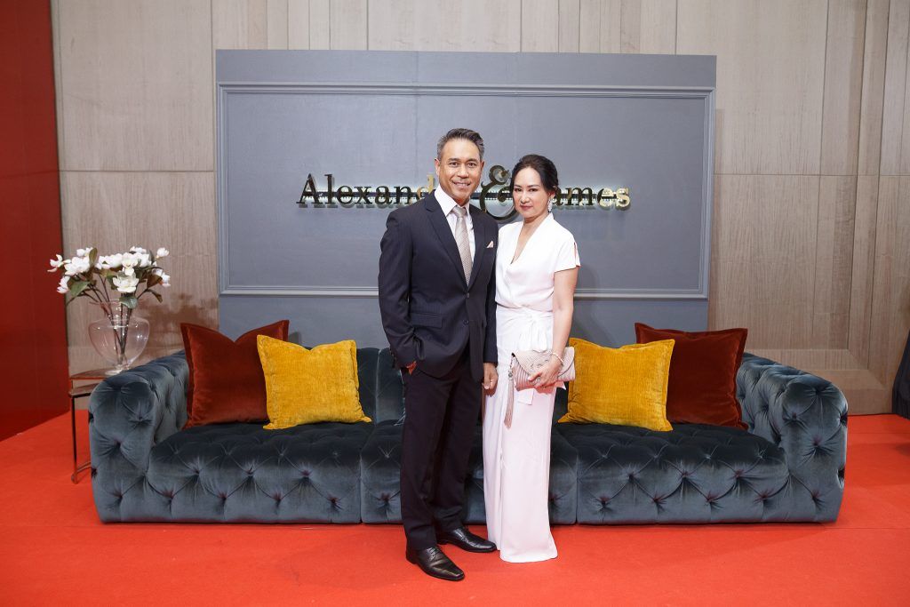 M.L.Kathathong and-M.L.Kwankamon Thongyai at H! List Gala Dinner