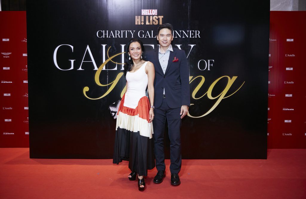 Ploenchan Vinyaratn and Prinya Ruenprapan at H! List Gala Dinner