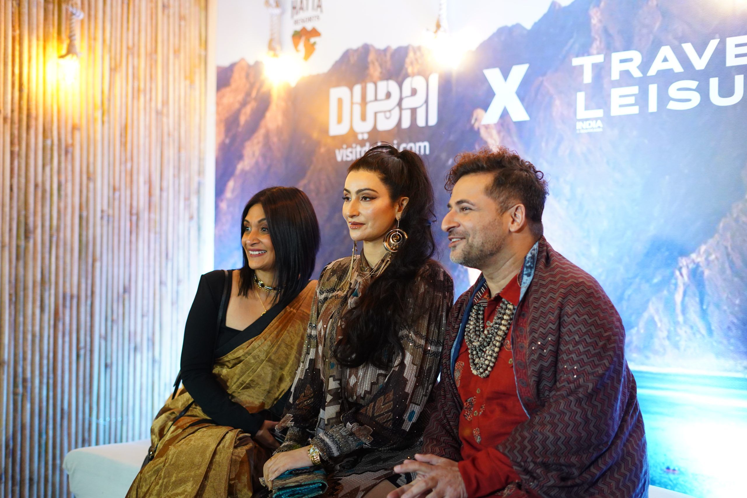 Aindrila Mitra Shalini Passi Chef Suvir Saran Location Hatta Dubai Photobooth